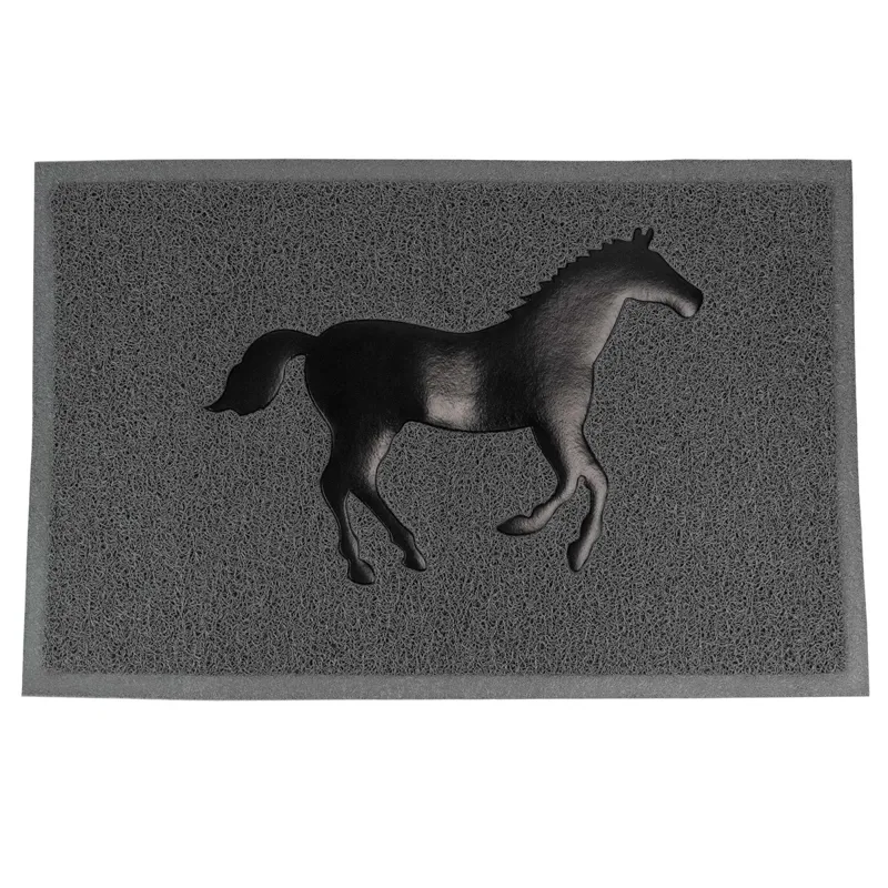 Elico Door Mat - Grey Horse