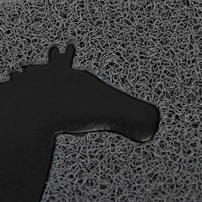 Elico Door Mat - Grey Horse-1