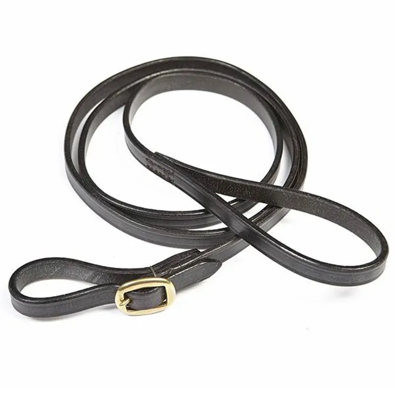 Elico Leather Lead - Black-1