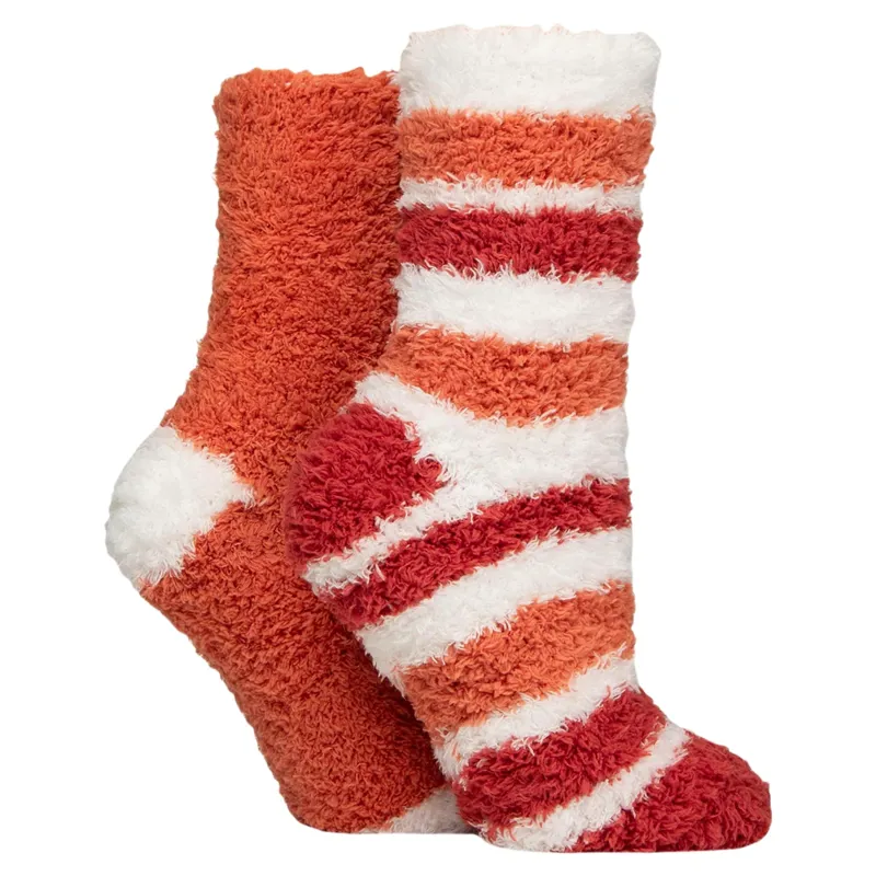 Elle Winter Women's Socks 2-Pack - Wild Poppy
