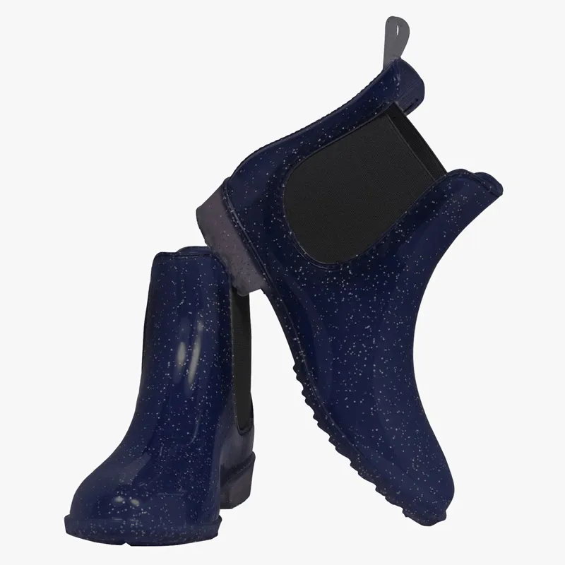 ELT Sparkle Junior Paddock Boots - Night Blue-1