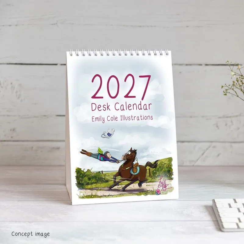 Emily Cole 2027 Desk Calendar Pre-Order