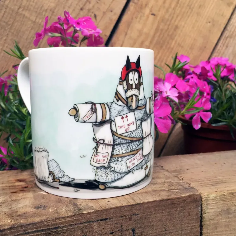 Emily Cole Fine Bone China Mug - Desperate Times-3