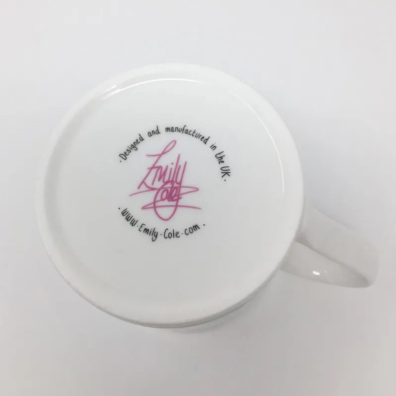 Emily Cole Fine Bone China Mug - Cow Pony-2