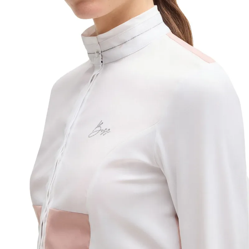 BOSS Equestrian Emma Womens Show Shirt - Rose Haze-3