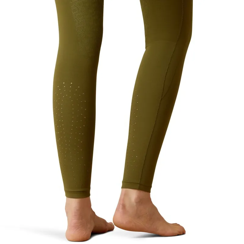 Ariat EOS 2.0 Full Grip Womens Riding Tights - Winter Moss-2