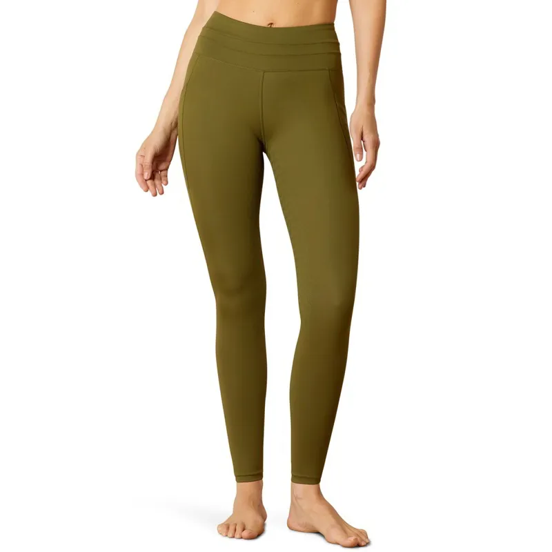 Ariat EOS 2.0 Full Grip Womens Riding Tights - Winter Moss