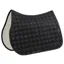 Equiline EQCRYSTARO Jump Saddle Pad with Rhinestones - Black