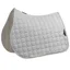 Equiline EQCRYSTARO Jump Saddle Pad with Rhinestones - White