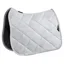 Equiline EQGLOW Dressage Saddle Pad with Rhinestones - White