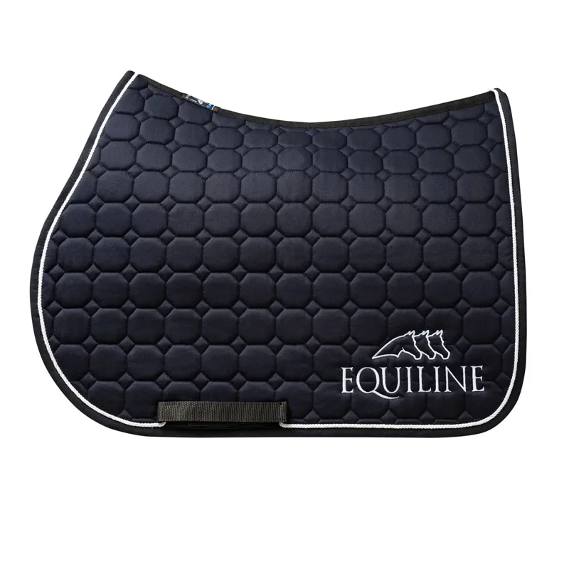 Equiline Outline Saddle Pad - Blue-1