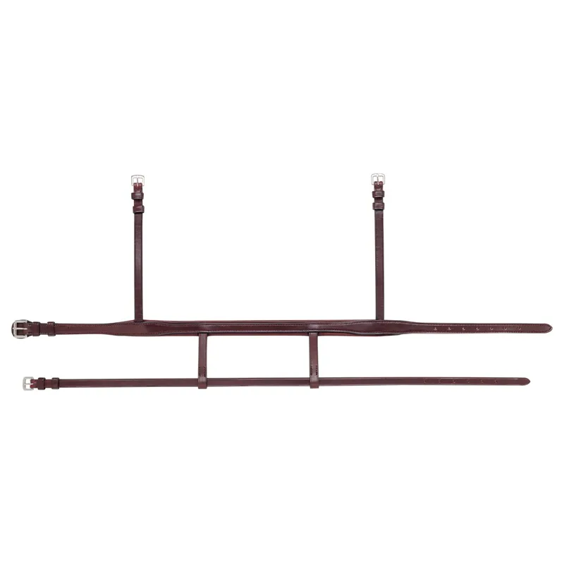 Equiline B0445 Double Noseband - Brown