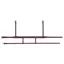 Equiline B0445 Double Noseband - Brown