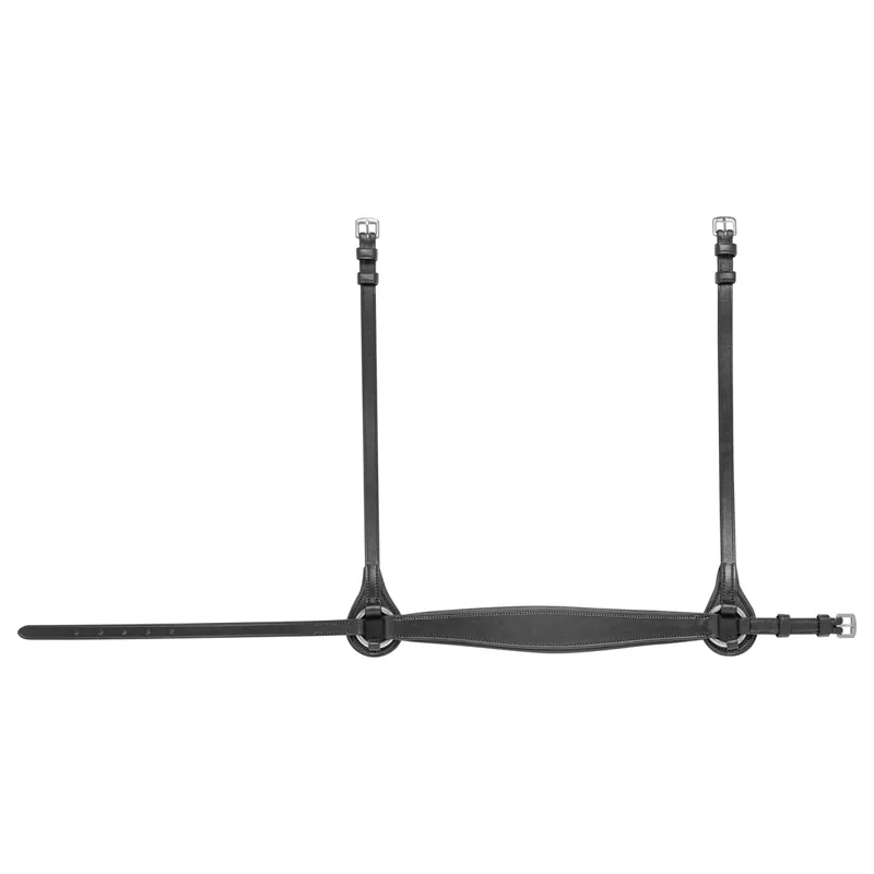 Equiline B0448 Hanoverian Noseband - Black-1