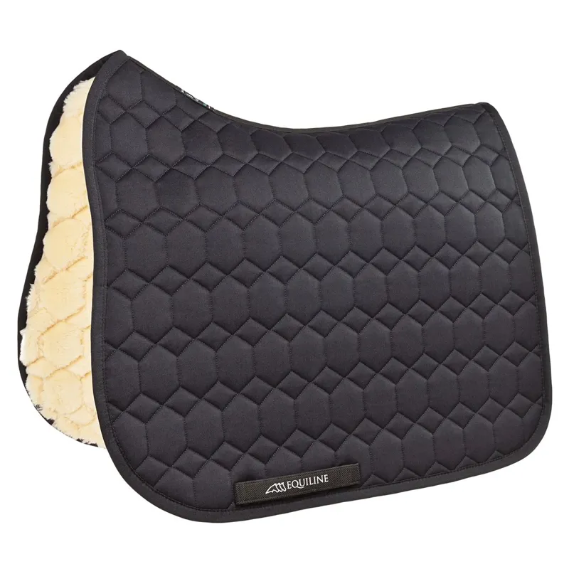 Equiline Exatron Laidback Dressage Saddle Pad - Black