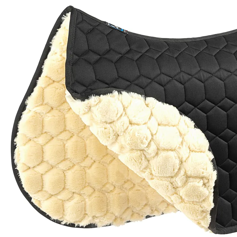 Equiline Exatron Laidback Saddle Pad - Black-1