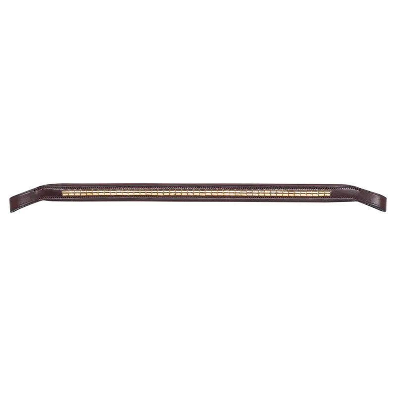 Equiline Clincher Browband Brown/Gold-1