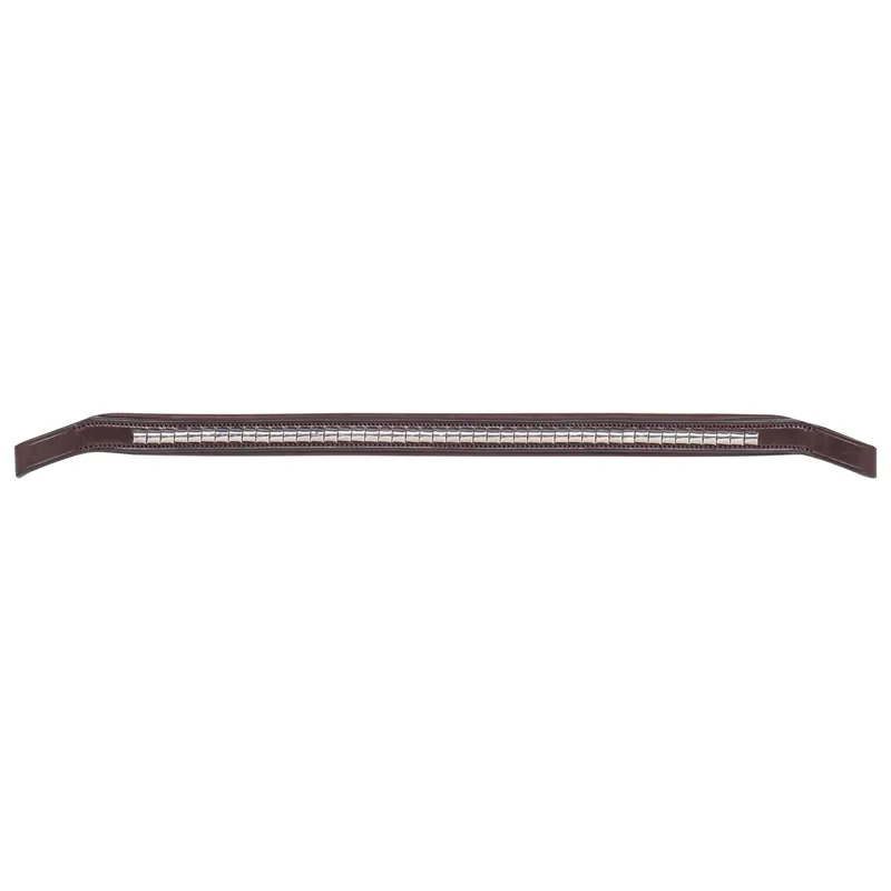 Equiline Clincher Browband - Brown/Silver-1