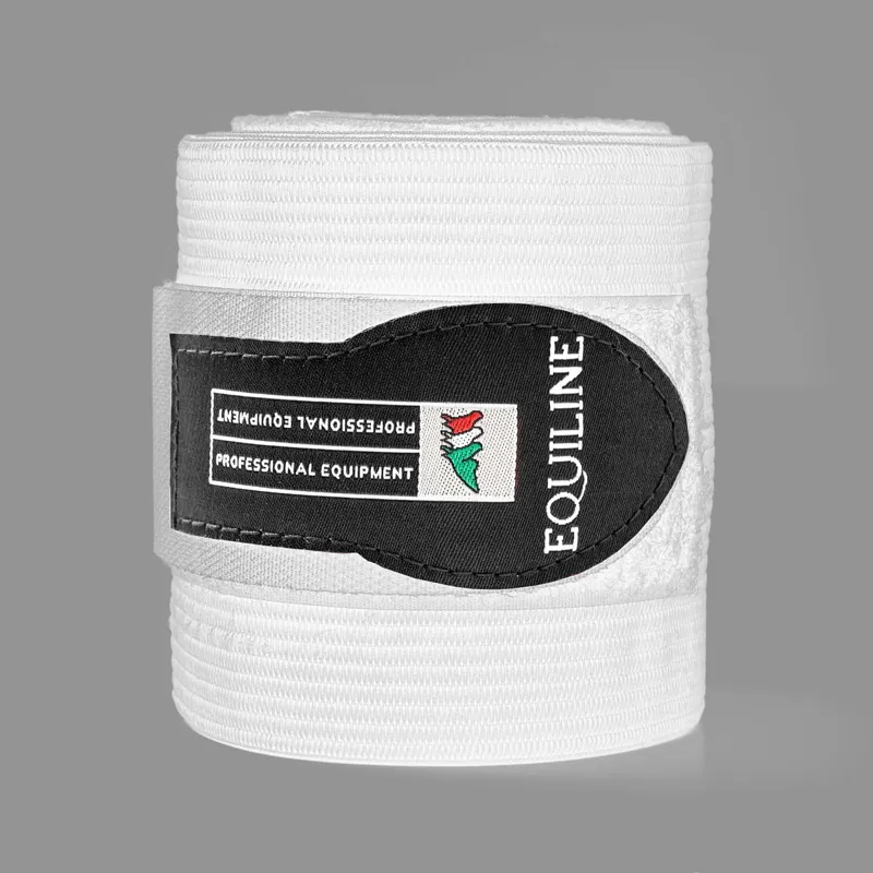 Equiline Polo Wraps - White-1