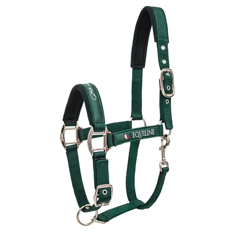 Equiline Timmy Halter - Bottle Green