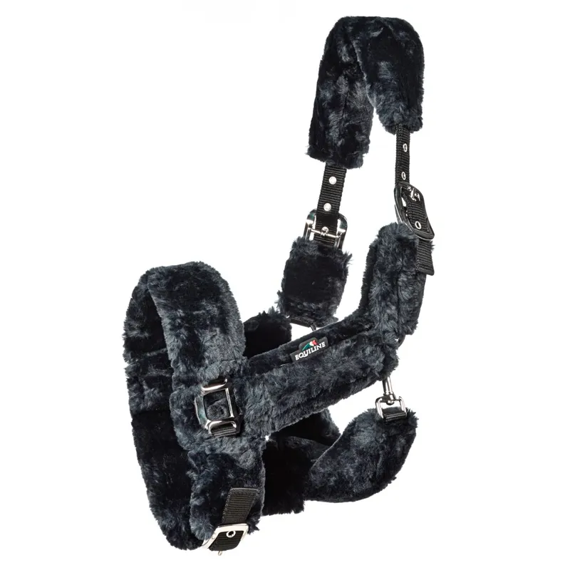 Equiline Terris Field Safe Halter - Black