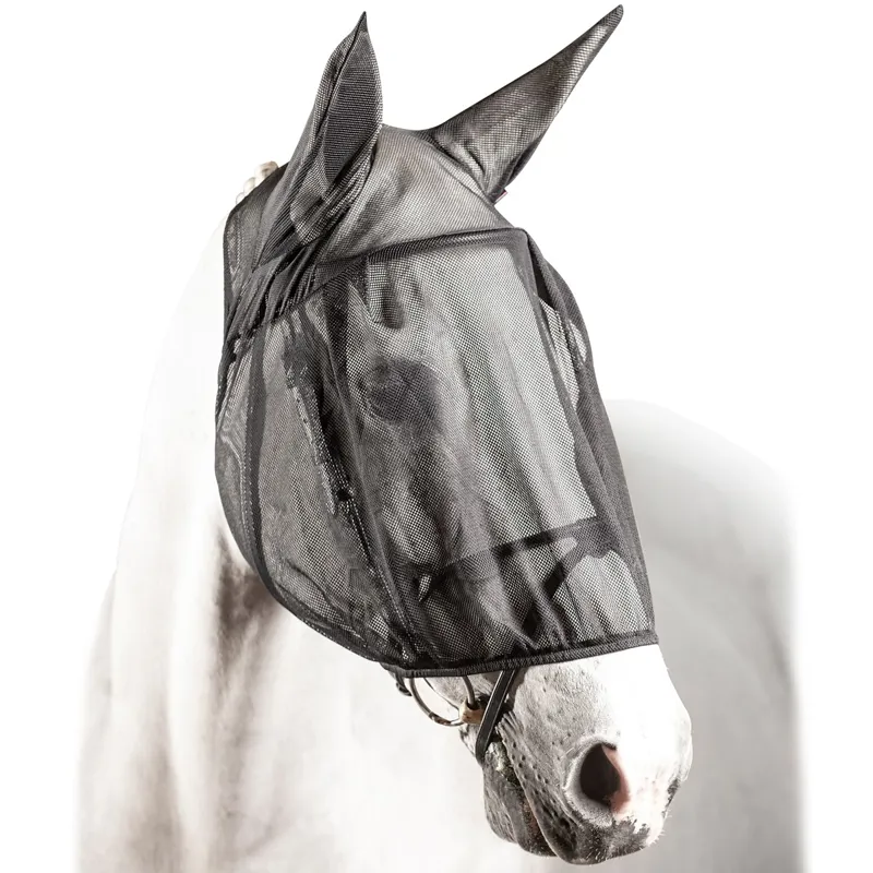 Equiline Soft Fly Mask - Black-1