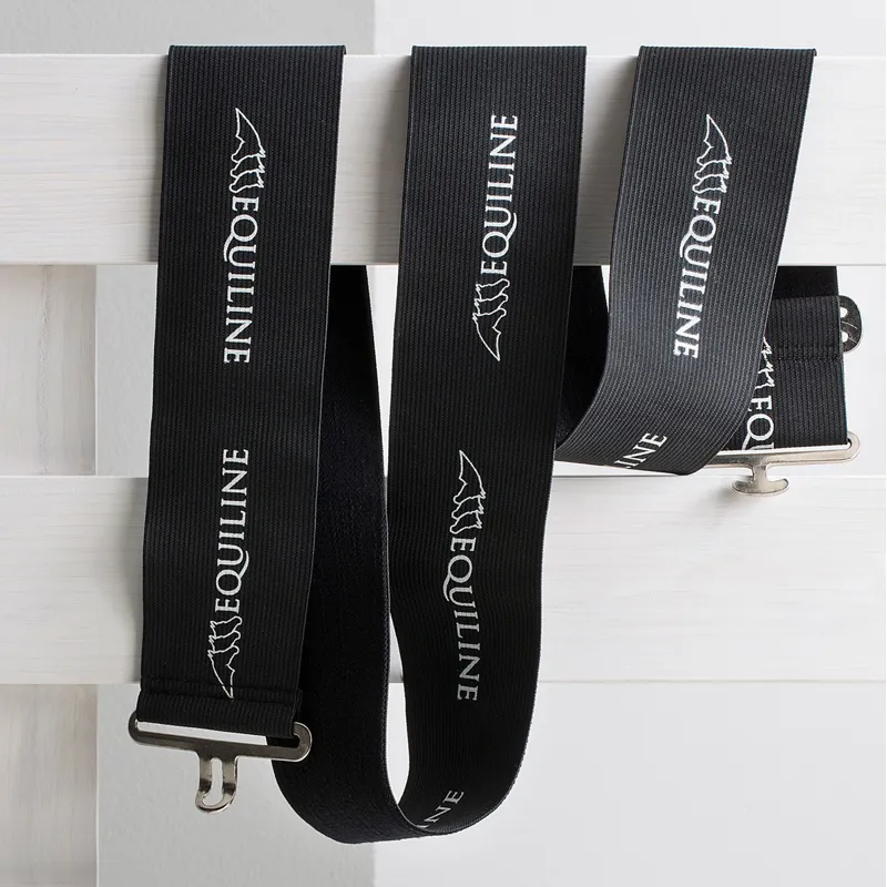Equiline Zane Elastic Surcingle - Black