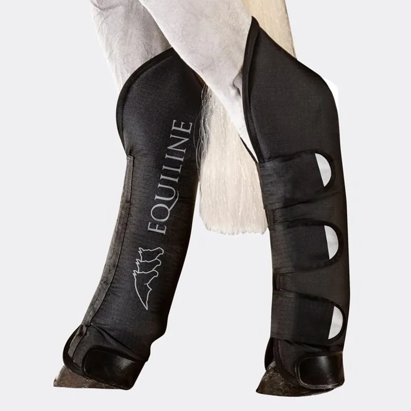 Equiline Rex Shipping Boots - Black