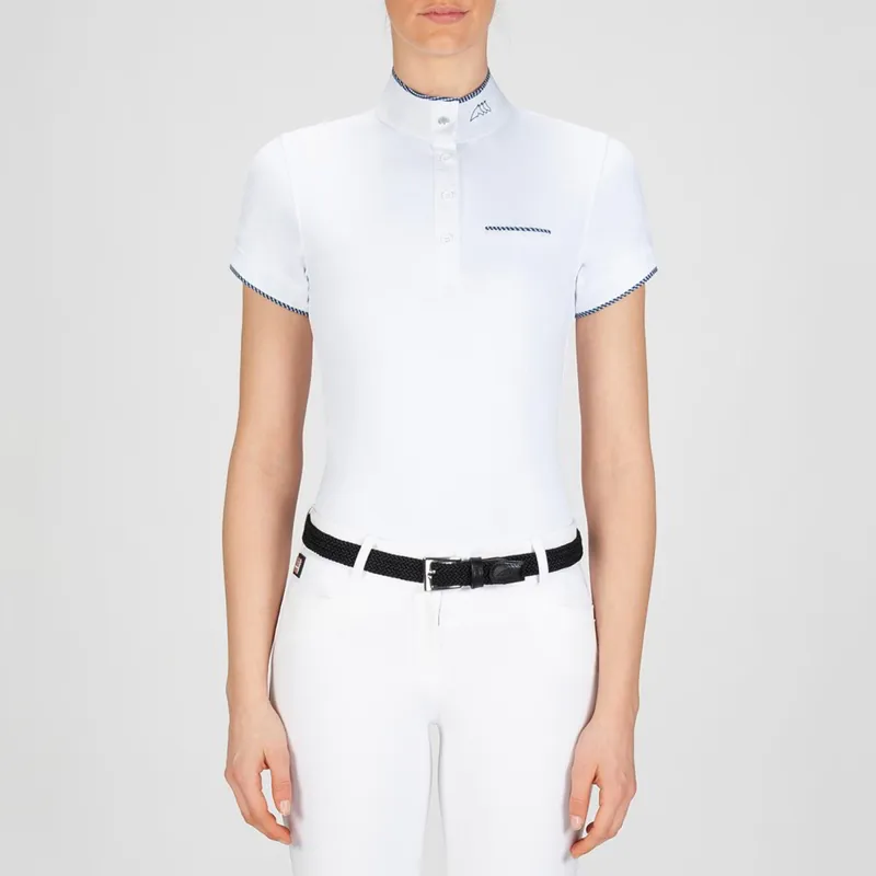 Equiline Greta Ladies Show Shirt - White