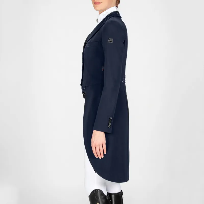 Equiline Marilyn Ladies Competition Tailcoat-Blue-2