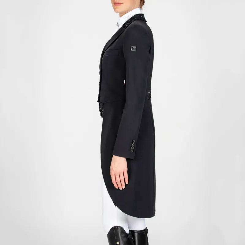 Equiline Marilyn Ladies Competition Tailcoat - Black-2