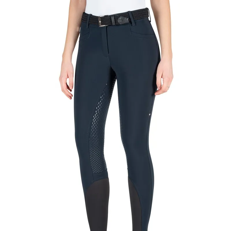 Equiline Adellek Full Grip Women's Breeches - Navy