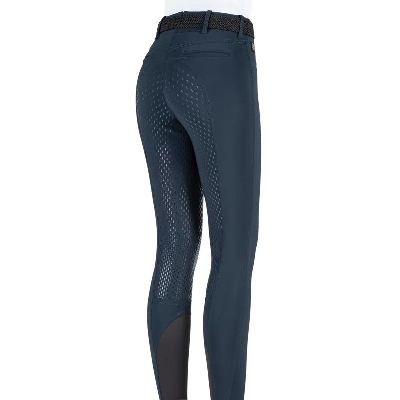 Equiline Adellek Full Grip Women's Breeches - Navy-1