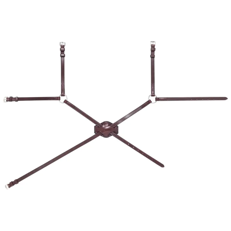Equiline B0457 Mexican Noseband - Brown