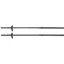 Equiline 4/8 Rubber Reins with Stops - Black