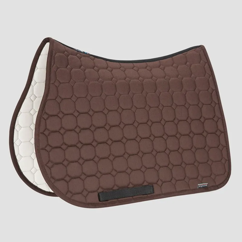 Equiline Octagon Saddle Pad - Brown