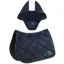 Equiline EQTRICOLORE Jump Saddle Pad and Ear Bonnet Set - Blue