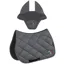 Equiline EQTRICOLORE Jump Saddle Pad and Ear Net Set - Grey