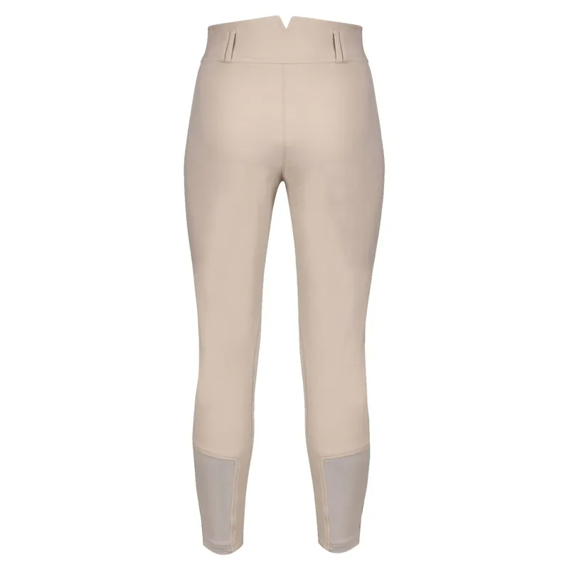 Equetech Foxhunter Hybrid Knee Patch Womens Winter Breeches - Beige-1
