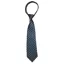Equetech Polka Dot Adult Zip Stock Tie - Navy/Gold