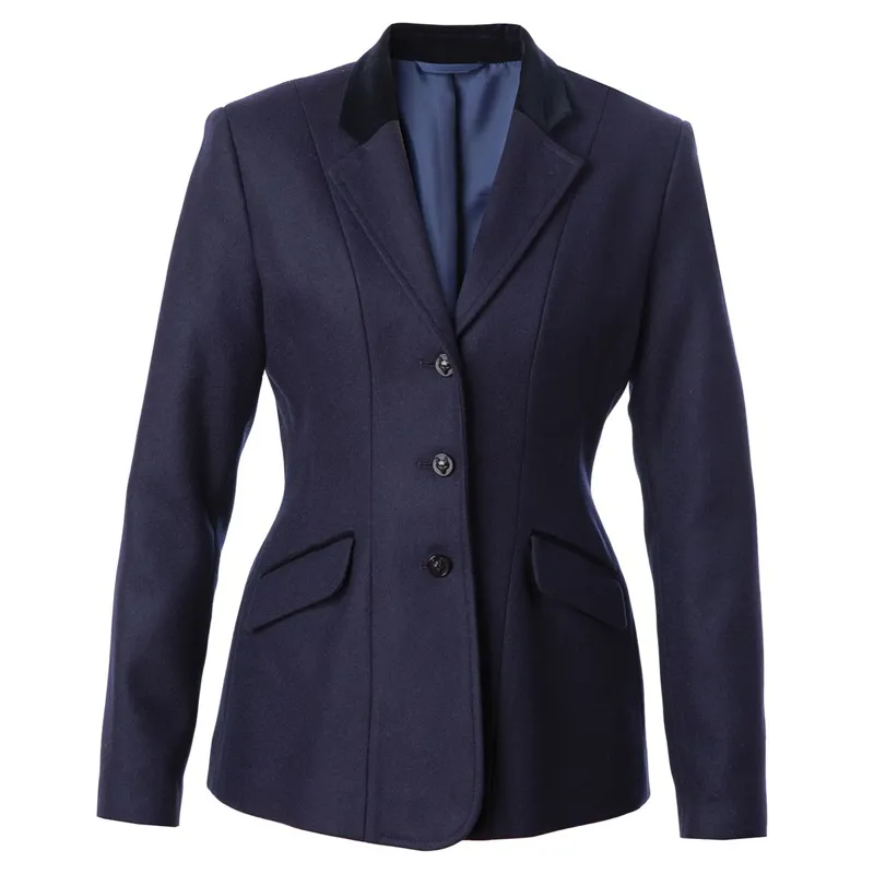 Equetech Kimblewick Wool Ladies Show Coat - Navy