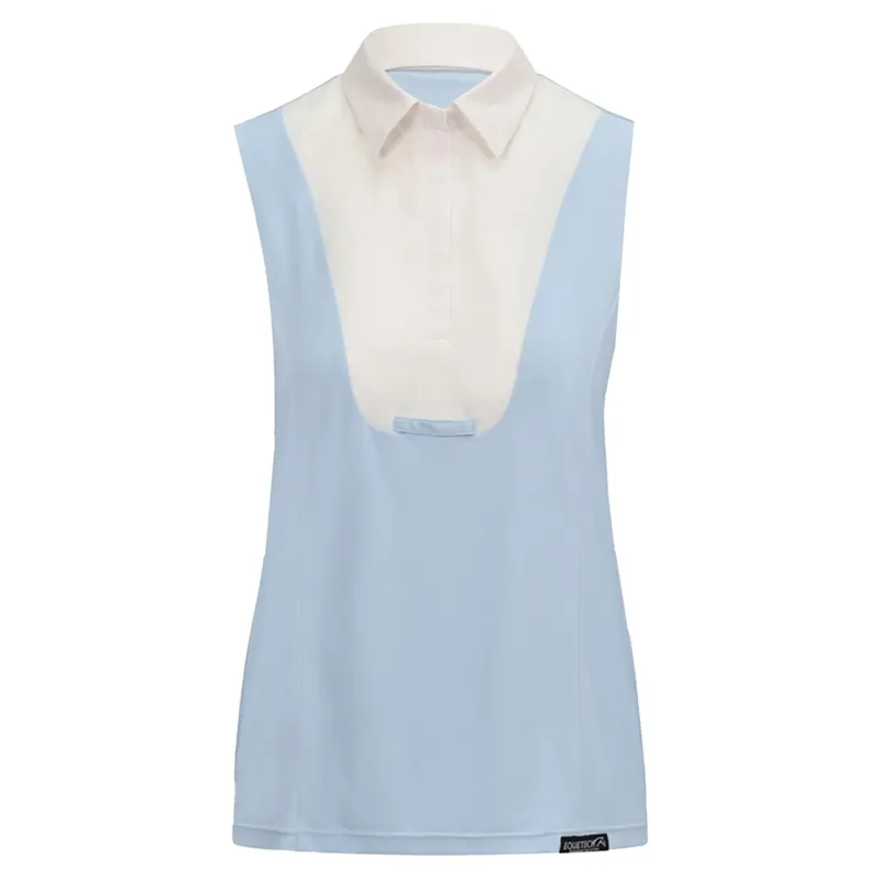 Equetech AirStride Performance Women's Sleeveless Show Shirt - Blue