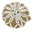 Equetech Beaded Bun Cover - Pearl