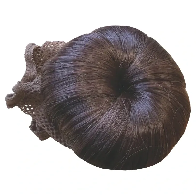 Equetech Bun Extension Hairnet - Brunette