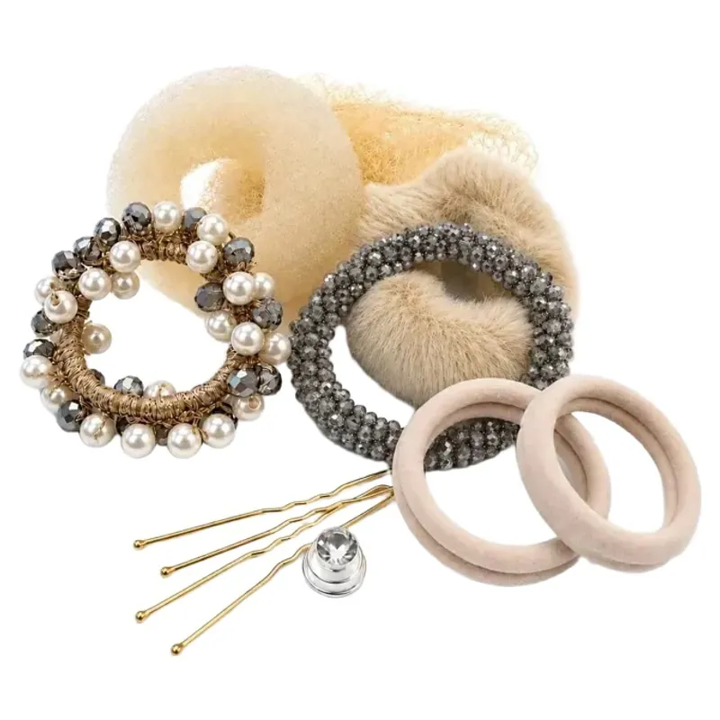 Equetech Competition Bun Kit - Blonde/Beige