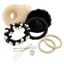 Equetech Competition Bun Kit - Blonde/Black