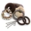 Equetech Competition Bun Kit - Brunette/Beige