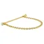 Equetech Crystal Show Collar Pin and Chain - Gold/Silver Crystal