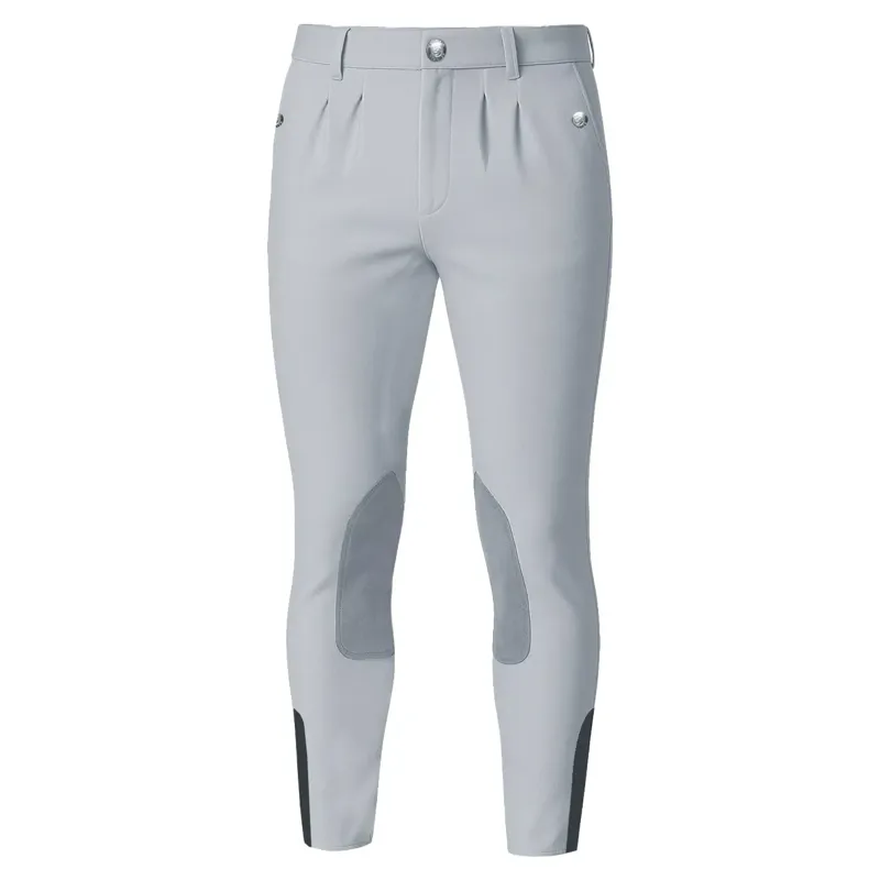 Equetech Elite Knee Patch Men's Breeches - Gray