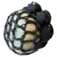 Equetech Fusion Scrunchie with Bun Net - Black
